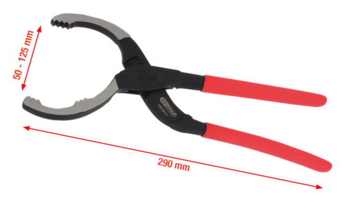 KS Tools Pince pour filtre à huile