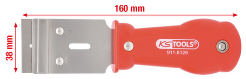 KS Tools Grattoir pour badges