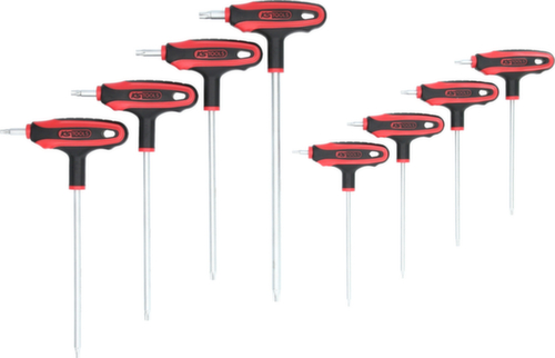 KS Tools Jeu de clés à angle Torx à poignée en T