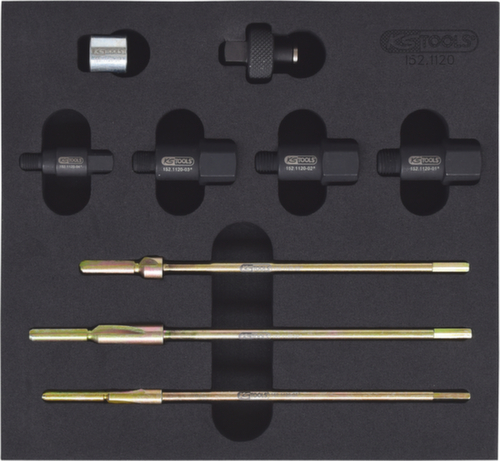 KS Tools MASTER 3 en 1 Jeu d'alésoirs pour bougies de préchauffage