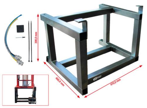 KS Tools Support pour pince pneumatique à ressort debout pour 500.8800