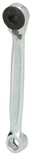 KS Tools GEARplus Mini Clé à cliquet réversible 1/4 "x1/4" pour anneaux