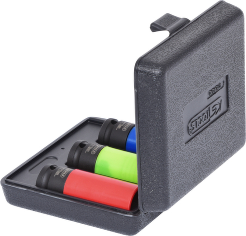 KS Tools Jantes en alliage 1/2" Jeu de prises de courant robuste