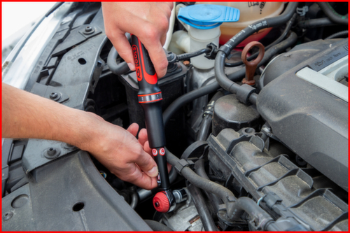 KS Tools Clé dynamométrique à cliquet de précision 1/4" ERGOTORQUE®