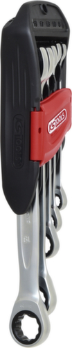KS Tools DUO GEARplus® Jeu de clés à anneaux avec fonction de cliquet