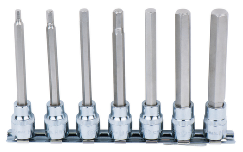 KS Tools Jeu d'embouts hexagonaux 3/8" CHROMEplus