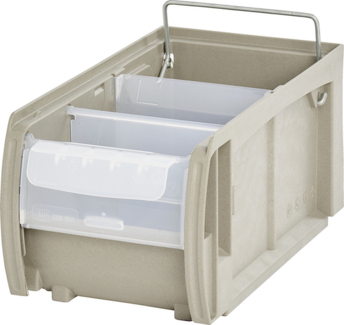 BITO Bac à bec avec vitre coulissante