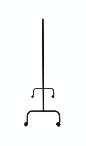 portant de vestiaire juxtaposable mobile MAULlimbo avec 2 bras extensibles, noir
