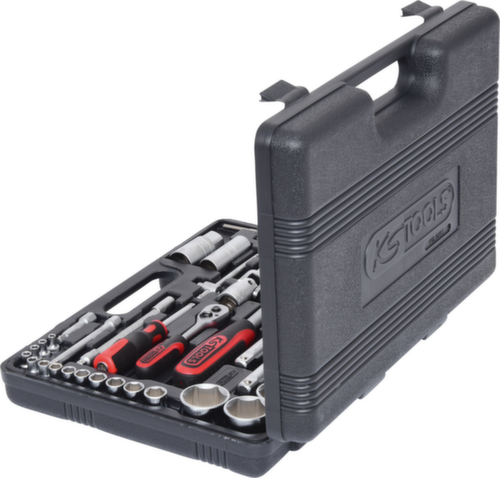 KS Tools Jeu de clés à douille 1/4"+1/2"
