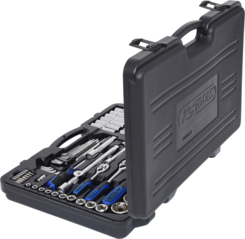 KS Tools Jeu de douilles 1/4"+3/8"+1/2" CHROMEplus