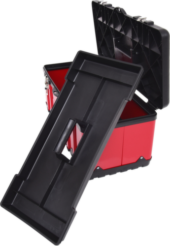 KS Tools Boîte à outils en tôle d'acier plastique