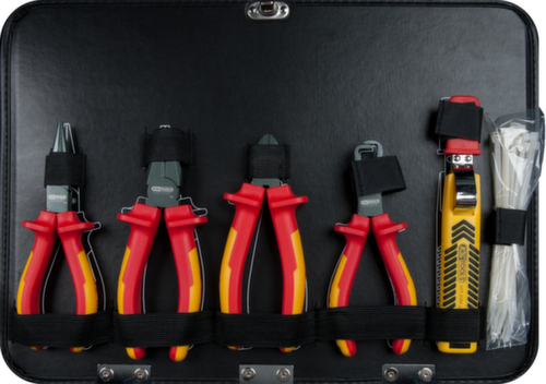 KS Tools Mallette d'outils d'électricien 1/4" + 1/2"