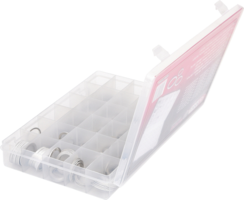 KS Tools Assortiment de bagues d'étanchéité en aluminium