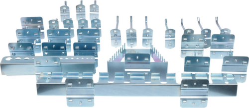 KS Tools Assortiment de crochets pour plaques perforées