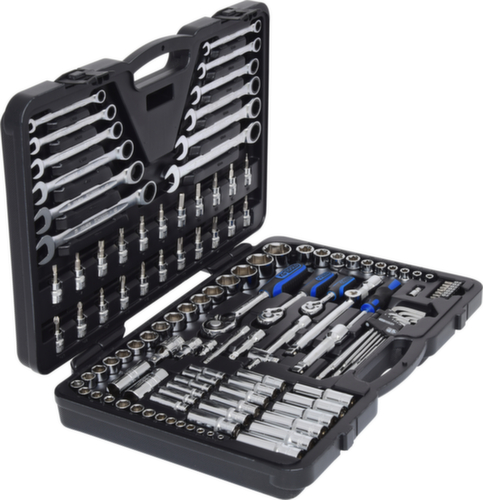 KS Tools Jeu de douilles 1/4"+3/8"+1/2" CHROMEplus