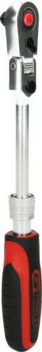 KS Tools Cliquet réversible à joint télescopique 1/4" SlimPOWER