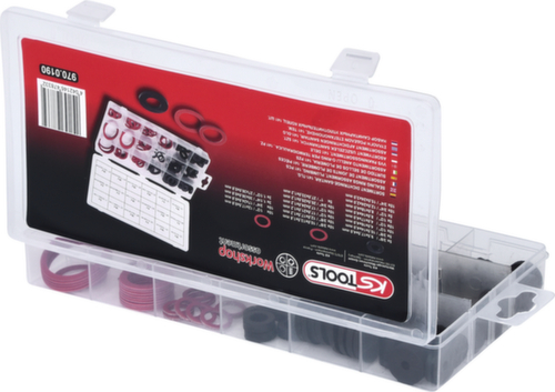 KS Tools Assortiment de bagues d'étanchéité sanitaires