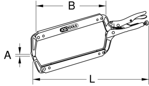 KS Tools Pince à souder