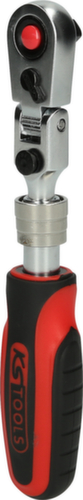 KS Tools Cliquet réversible à joint télescopique 1/4" SlimPOWER