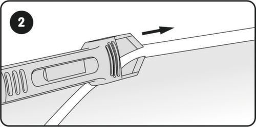 KS Tools FUGENFIX set de grattoirs et de décapants en silicone