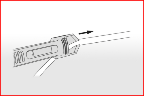 KS Tools FUGENFIX set de grattoirs et de décapants en silicone