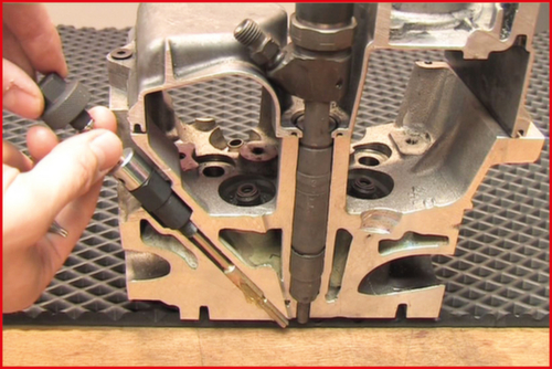 KS Tools MASTER 3 en 1 Jeu d'alésoirs pour bougies de préchauffage