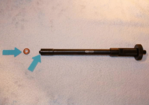 KS Tools Kit de nettoyage du siège du joint de l'injecteur
