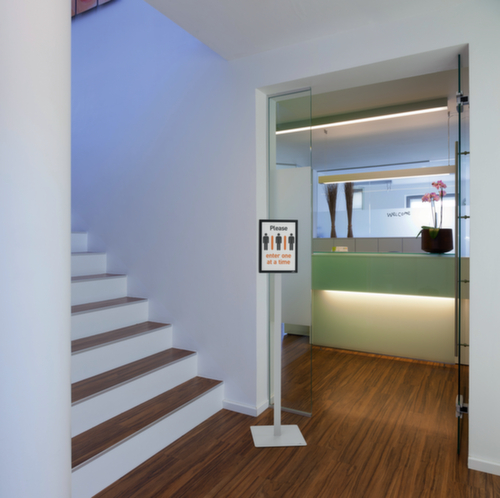 Durable Présentoir de consultation INFO STAND BASIC avec 1 cadre