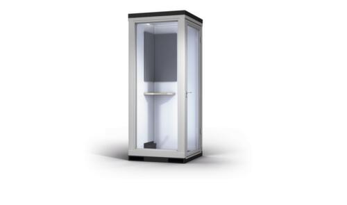 Kleusberg Tablette écritoire d'angle TRENDLINE pour cabine polyvalente