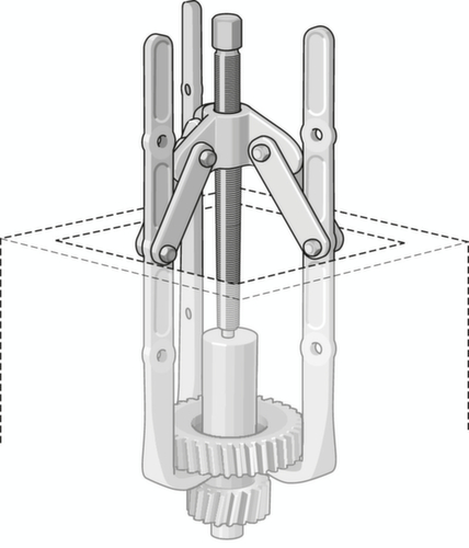 1.15/1L Extracteur de ventilateur