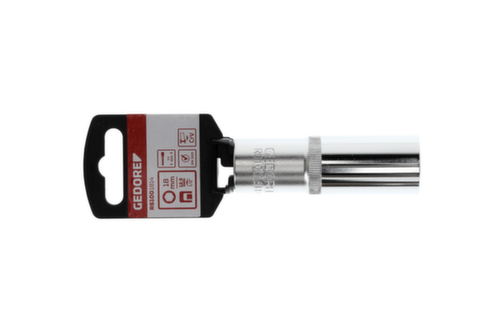 GEDORE RED R61001814 Douille 1/2" 6 pans 18 mm Longueur 77 mm