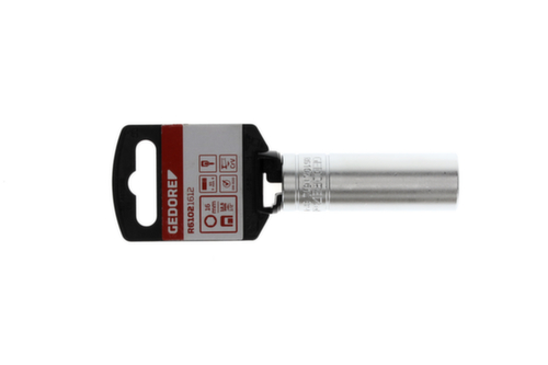 GEDORE RED R61021612 Insert pour bougie d'allumage 1/2" 16 mm Longueur 65 mm