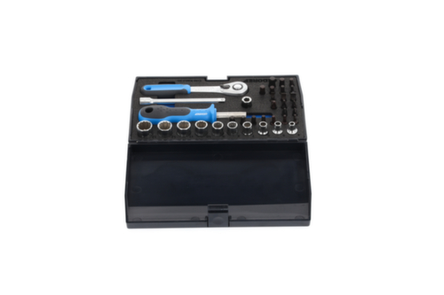 D 20 PME-20 Jeu de clés à douilles 1/4" 37 pièces UD-IN-IS-PH-PZ-TX
