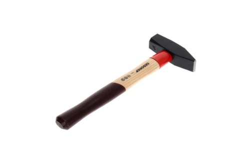 Marteau de serrurier GEDORE 600 E-800 ROTBAND-PLUS avec manche en frêne