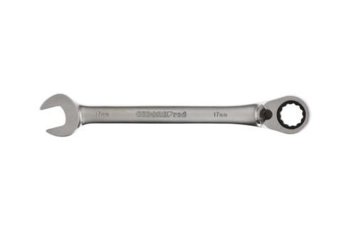 GEDORE R07200170 Clé mixte à cliquet droite/gauche SW17 mm 232 mm