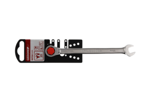 GEDORE RED R07100100 Clé mixte à cliquet SW10 mm 160 mm