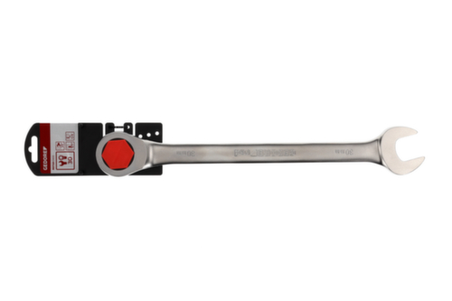 GEDORE RED R07100300 Clé mixte à cliquet SW30 mm 425 mm