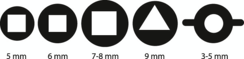 45 E Clé d'armoire électrique ÉLECTRONIQUE