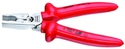 VDE 8250-200 Pince combinée VDE Kraft avec isolation par immersion 200 mm