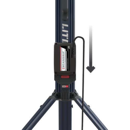 Scangrip spot projecteur TOWER 5 CONNECT avec trépied