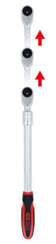 KS Tools 1/2" Monster telescopic reversible ratchet