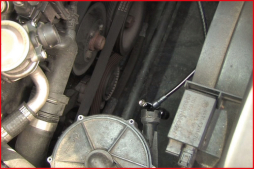 KS Tools Flexible and telescopic magnetic holder and inspection mirror set