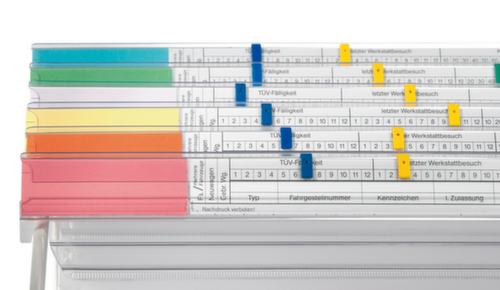 EICHNER Étiquettes inscriptibles Hxl 245x68 mm