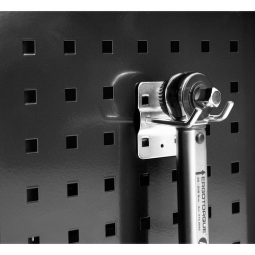 KS Tools ECOline BLACK/ROT Chariot d'atelier avec 7 tiroirs et 598 outils haut de gamme