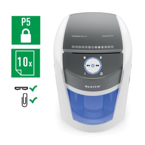 Leitz Destructeur de documents IQ OptiMax, micro 2x15 mm