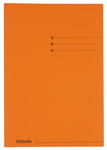 100 chemises oranges en carton Esselte®