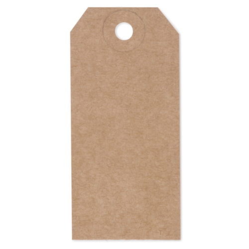 1000 étiquettes américaines en kraft (sans attache)