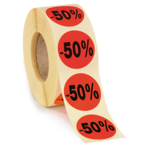 1000 Pastilles fluo -50 %
