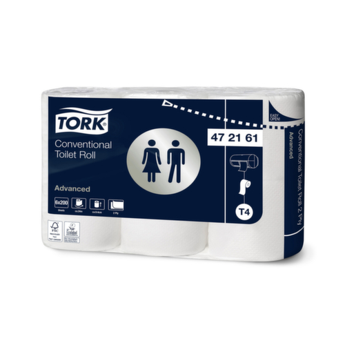 Papier toilette Advanced Tork 2 épaisseurs 200 feuilles