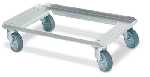 Aluminium transportwagen voor euronorm-bak